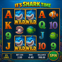 Ninlay - It's Shark Time Slot - Online Casino